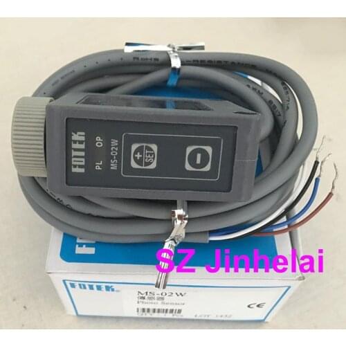 FOTEK MS-02W Authentic original Photoelectric Switch,Color mark sensor