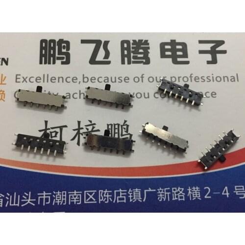 5PCS/lot Imported Japanese ALPS SSSS812701 toggle switch 10 feet 4 gear side dial sliding power switch patch