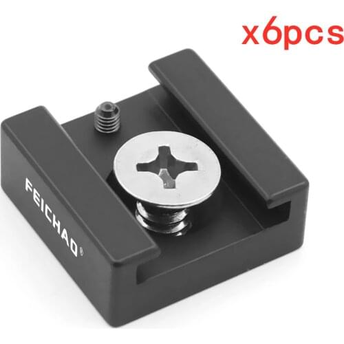 Camera Shoe Adapter 1/4 Screw For DSLR Camera Cage Rig Microphone Studio Kit Accessories