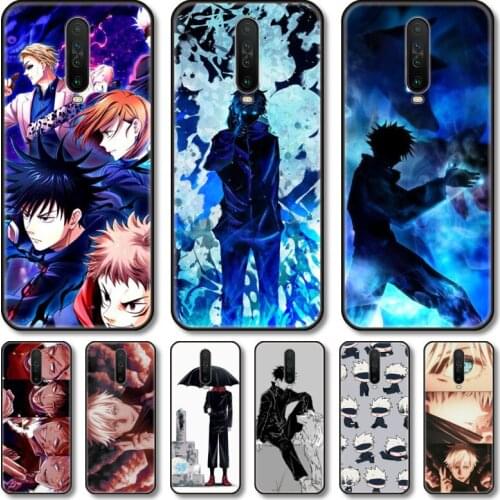 Lovely anime Phone Case For XiaoMi Redmi Note 10S 9S 8 7 6 T Pro Black Cover Silicone Back TPU