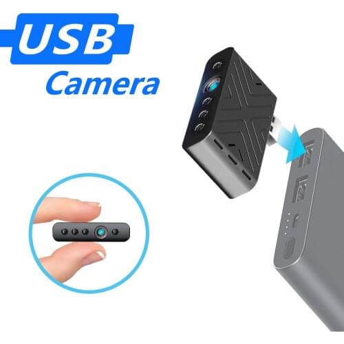 Mini HD WIFI USB Camera Smallest Micro Body Cam with Night Vision Loop Recording Video Voice Recorder Support MAX 128GB TF Card