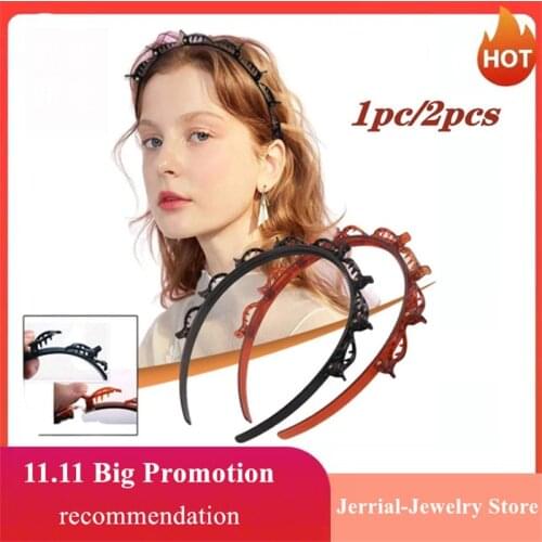 Magic Fashion Sweet Woman Girls Hair Tool Multilayer Plastic Hairpin Lady Convenient Summer Bridesmaid Wedding Makeup Hair Band