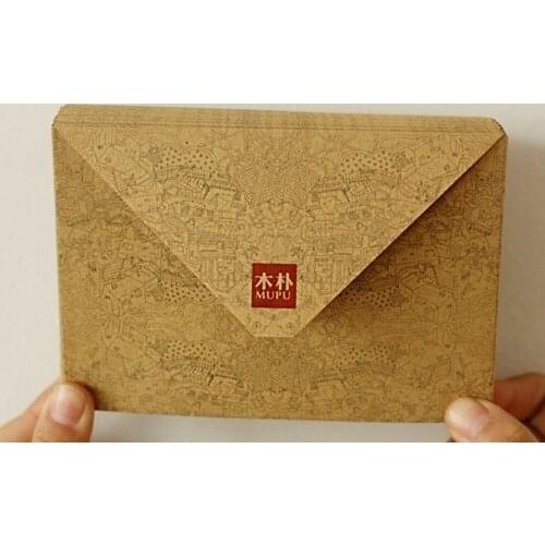 Manila envelope fine DIY personality Retro kraft envelope free shipping