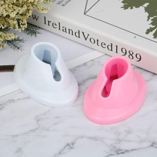 Professional Spill Proof Wearable Nail Gel Polish Holder Stand Finger Manicure Acrylic Nail Art Display Tool