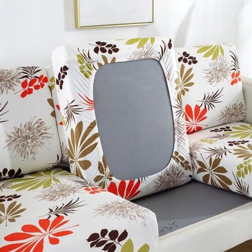 Simple Dust Proof Sofa Cover Stretch All-inclusive Seat Cushion Cover Printed High Elastic Good Hand Feeling Sofa Cushion Cover