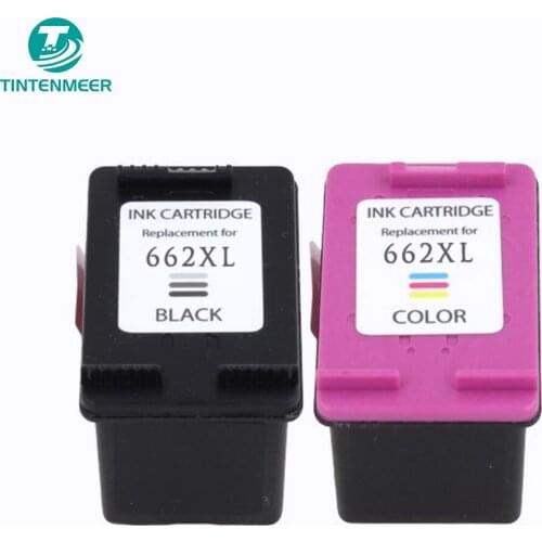 TINTENMEER premium quality ink cartridge 662 compatible for hp 1015 1515 2515 2545 2645 3515 4645 printer