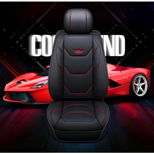 Universal 1Set Car Seat Cover Full Car Leather Seat Covers Cushion PU Leather Protetor Universal Fit for Most Cars Fast delivery
