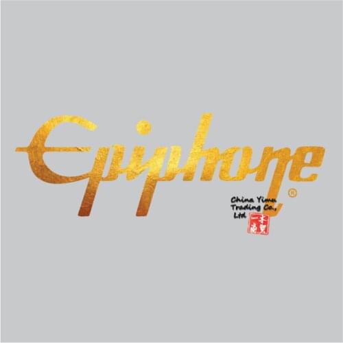 Guitars Stickers Suitable for Epiphone Guitars Vinyl Car Window Guitar Case Amplifier Decal Sticker