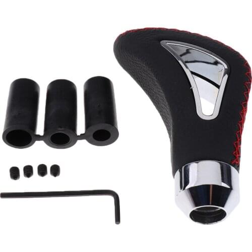 High Quality Vehicle Wire Manual Car Gear Stick Shift Knob Shifter (Black)