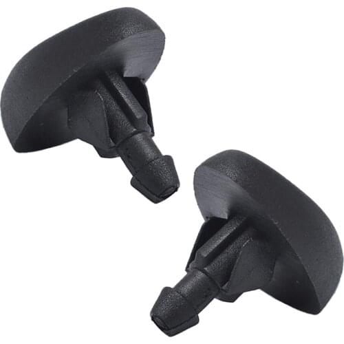 2 Pieces 6438V8 Car Repair Windscreen Washer Spray Nozzle Left, Right, Replacement