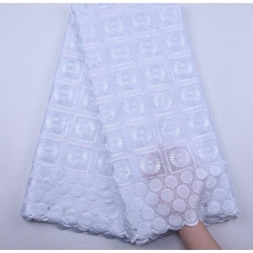 African Dry Lace Fabrics High Quality Cotton Lace For Men Everydress Cotton Dry Lace Fabric Swiss Voile Lace In SwitzerlandA1682