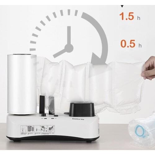 Buffer Air Cushion Machine Automatic 220V Sealing Machine Inflatable Packaging Tools Fill The Bubble Bag Tool