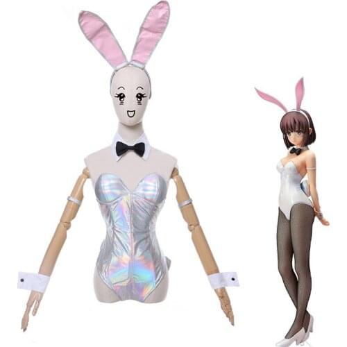 Halloween Bunny Girl Cosplay Costumes Women Senpai no Yume wo Minai Sakurajima Cosplay Sexy Jumpsuits Clothes Suits For Girls