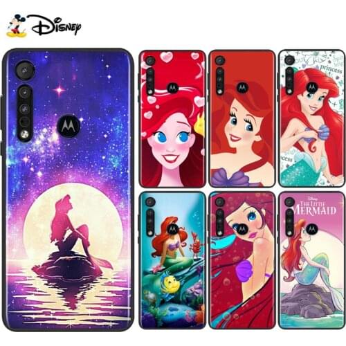 Cute The Mermaid For Motorola Edge G Stylus ONE Fusion Marco Hyper G9 G8 E7 E6 Plus PLAY Power Lite Phone Case