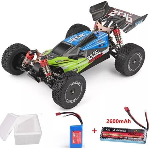 Wltoys 144001 1/14 2.4G Remote Control RC Car 4WD High Speed Racing Vehicle Models 60km/h RC Formula Car Children Gift Toys