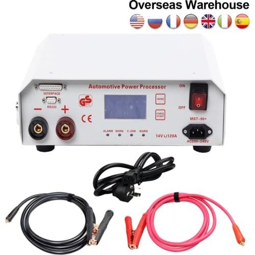 Latest Intelligent Charger MST-90 14V 120A Automotive Programming Dedicated Power ECU Programming Voltage Stabilizer Regulator