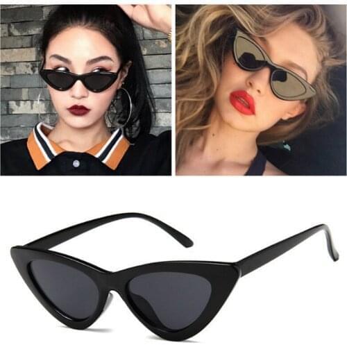 Essential Beach Swimming Pool Glasses Fashion Cute Sexy Ladies Cat Eye Sunglasses Retro Outdoor Eyewear Casual Glasses Uv400
