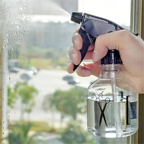 Hairdressing Water Spray Can, Transparent Makeup Press Type Watering Can
