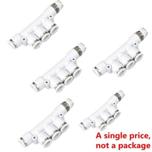 Pneumatic PKB4-01 PKB4-02 PKB6-01 PKB6-02 PKB6-03 PKB8-01 PKB8-02 PKB8-03 PKB10-03 Thread five fittings