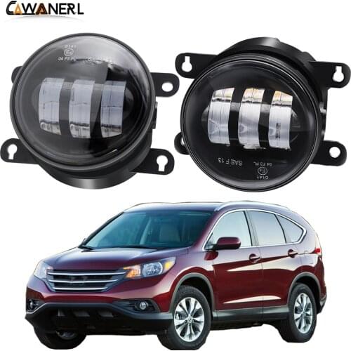 Fog Light Assembly 30W 6000LM Car Front Bumper LED Daytime Running Light Fog Lamp 12V For Honda CR-V CRV 2.4L L4 2012 2013 2014
