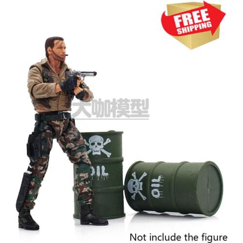 Radio control RC Scene Decoration Skull Oil Barrel Axial SCX10 90046 TRX-4 D90 upgrade parts