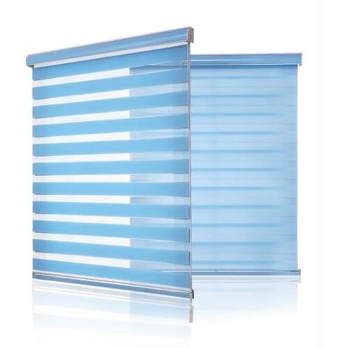 Luxurious Zebra Blinds Living Room Shading French Window Roller Blinds Bathroom Bedroom Office