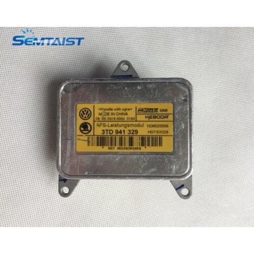 Semtaist LED Headlight Control Unit OEM LED Headlights DRL 3TD 941 329 3Td941329 yellow sticker (used) freeshipping post