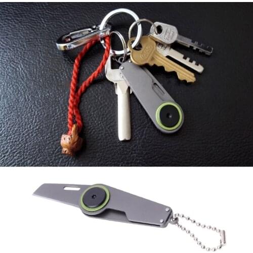 Tactical Mini Pocket Folding hunting Knife Survival Portable Camping EDC Key Chain Tool karambit ganzo navaja faca