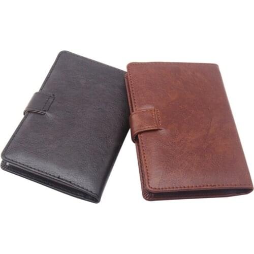 High Grade Passport Cover Leather Ticket Holder Travel Wallet Credit Card Holder Cover Driver License Wallet Document