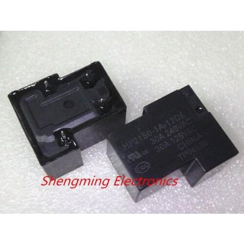 10PCS 12V 4Pins HF2150-1A-12DE T90 30A 240VAC Relays