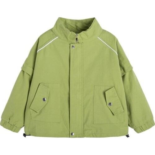 2020 Girls Boys Spring Autumn Trench Coat Jacket Baby Kids Fashion Casual Jackets Children Outfits Clothes