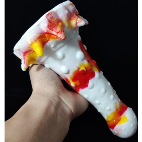 2021 Big Soft Anal Dilator Anus Expander Silicone Large Buttplug Adult Sex Toys Masturbator G Spot Dildo For Men Women Butt Plug