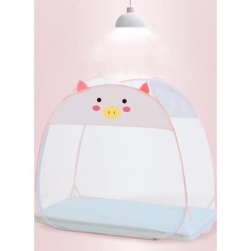 Kids Ger Type Mosquito Net,Newborn baby crib net, Baby room decor ,Foldable Boys girls beds tent,portable baby bed decoration
