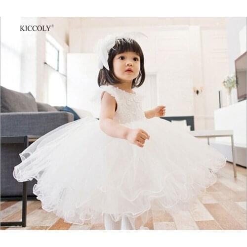 2016 New dresses for girls sleeveless girl party dress for 12M-12T First Communion Dresses for Girls Vestidos de Free Shipping