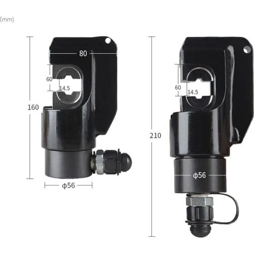 New Arrival Separation Type Hydraulic Clamp Forceps CYO-300H 16-300mm Split Hydraulic Clamp Head Crimping Pliers 16T 16-300mm2