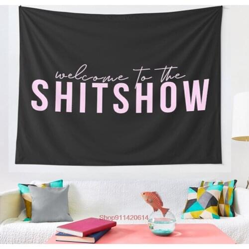 Shitshow tapestry Wall Hanging Dream Hanging Cloth Mandala Printed Tapestry Living Room Bedroom Home Decor Tapestry Vari
