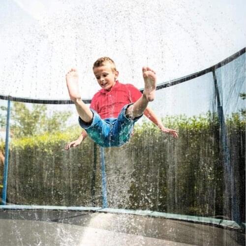 8/12/15m Summer Outdoor Kid Water Park Trampoline Garden Watering Sprinkler Hose Adjustable Gardening Sprinkler Hose