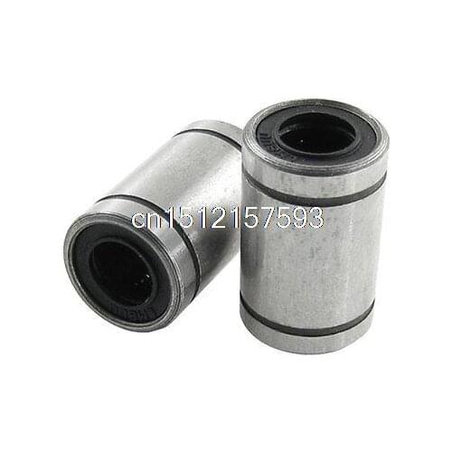 2 Pcs LM8 8mm x 15mm x 24mm Linear Motion Ball Bearings