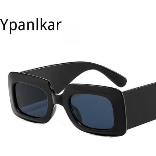 2021 New Square Trends Sunglasses Women Luxury Brand Designer Rectangle Sunglasses Female Vintage Small Big Frame Glasses