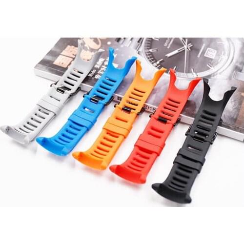 New! Strap for SUUNTO Ambit 1 2 3 2R 2S 24mm Mens Watch Rubber Band Screwdriver Watch Accessories