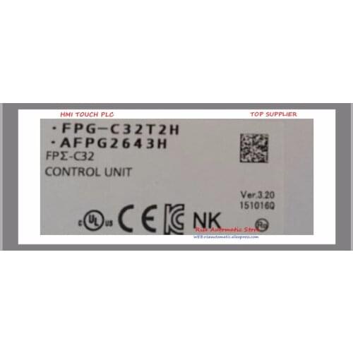 New Original Programmable Controller AFPG2643H 16 DC Input Points 16 NPN Output FP C32 Left-side Expansion Type Control Unit