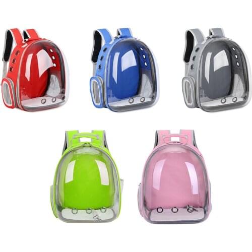 1PC Portable Cat Bags Breathable Pet Carriers Small Dogs Cats Warehouse Travel Space Capsule Cage Fashion Cat Pet Carrier Bag