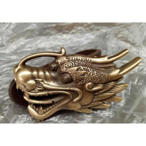 West cowboy Sculpture buckle jeans decoration simple all-match leather general student wide Cowhide belt