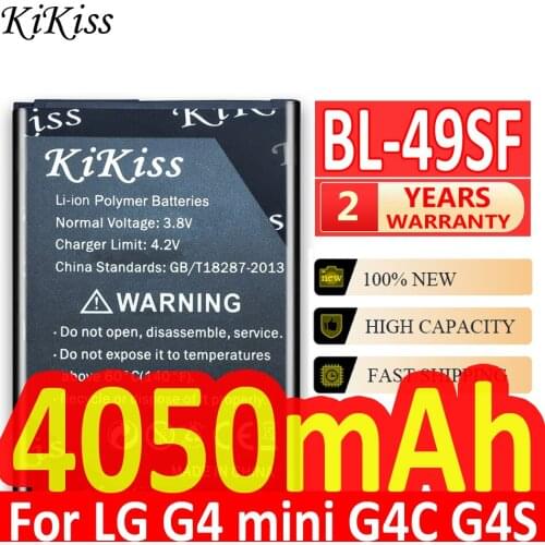 4050mAh Replacement Battery For LG G4 Beat G4C G4s G4 mini H515 H525N H731 H734 H735 H735L H735T H735TR H736 H736P BL-49SF