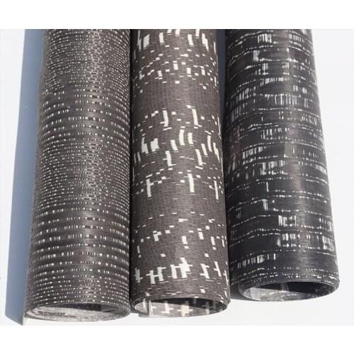 Reconstitued Veneer Engineered Veneer E.V. 60x250cm Fleece Backing for Furniture Home Decor Galaxy Pear Black White