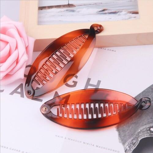 1PC Fish Shape Hair Claw Clips Hair Jewelry Banana Barrettes Hairpins Hair Accessories For Women Clips Clamp Hair Styling Tool