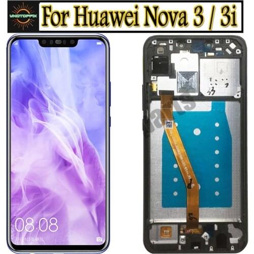 For Huawei Nova 3i LCD Display Touch Screen Digitizer Assembly Replacement For Huawei Nova 3 LCD PAR-AL00 PAR-LX1 PAR-LX9 LCD