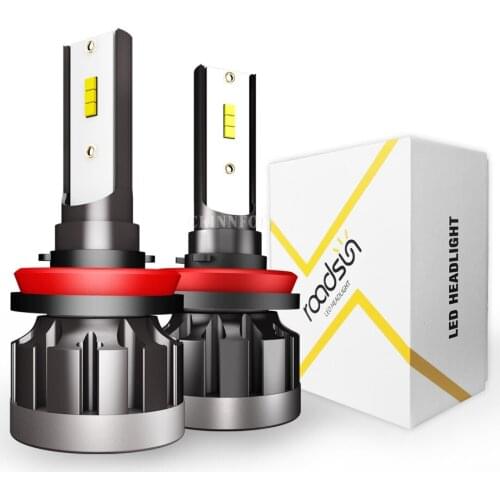 100Pcs/Lot 50Pair 6000K H4 LED H7 H1 HB4 H11 HB3 CSP Chip Car Headlight Bulbs 72W 12000LM Car Styling 9005 9006 Led