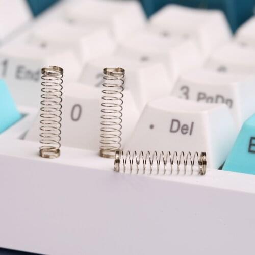 110pcs 16mm Long Switch Springs 55G/62G/40G/70G/67G/80G for Diy cherry mx Mechanical Keyboard