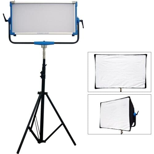 300W DMX RGB Video Studio Light 9990K Yidoblo AI-3000C Photographic Lamp Broadcast Lamp Photography Light Studio with Softbox